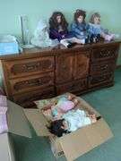 Dresser; does not include Dolls
