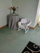 End table and doll rocking chair