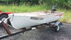 12' Boat w/ Trailer