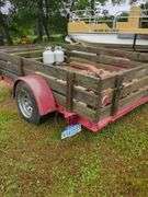 Single axle trailer