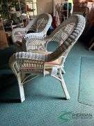 Wicker patio furniture