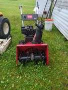 Toro snow blower; running status unknown