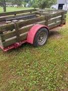 Single axle trailer