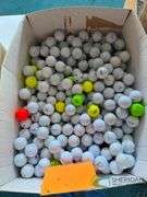 Numerous golf balls
