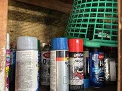 Shelf of miscellaneous items