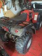 Bush hog 175cc quad; ran when placed in storage over a year ago.  Running status unknown currently.