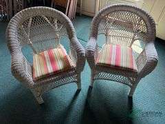 Wicker patio furniture