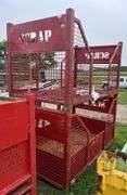 (2) Wire racks 88" L x 54" W x 54" H, row:4