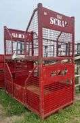 (2) Wire racks 88" L x 54" W x 54" H, row:4