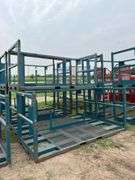 (3) Pallet rack 115" x 48" x 51", row:4
