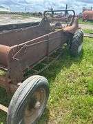 Horse drawn manure spreader, row:3