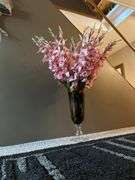 Fake plants and wall decoration
