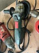 Metabo grinder and Milwaukee magnum drill