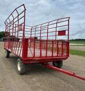 Easy Trail Square Bale Thrower Wagon, row:2