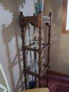 Wooden shelf