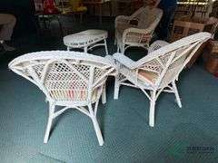 Wicker patio furniture
