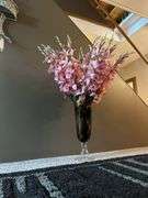Fake plants and wall decoration