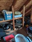 Contents of right side of attic