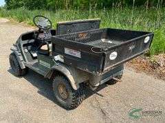 EZ-GO gas golf cart with dump box