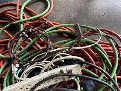 Miscellaneous extension cords and power strip