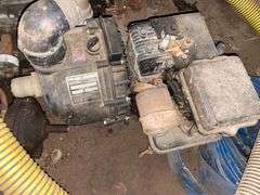 2 Motors one trash pump with hoses