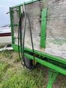 Hydraulic dump wagon with John Deere running gear & Midwest Hydraulic dump, row:3
