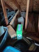 Contents of right side of attic