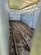2003 Barrett livestock trailer 24', row:1