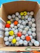 Numerous golf balls