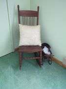 End table and doll rocking chair