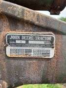JD 40 Tractor, serial # 63521, motor is stuck; Row 3