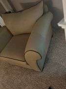 Big brown lounge chair