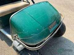 EZ-GO gas golf cart with dump box