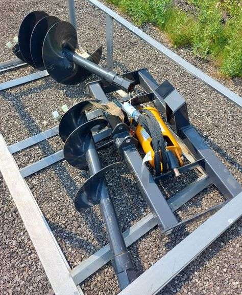 Wolverine Skid Steer Post Hole Digger