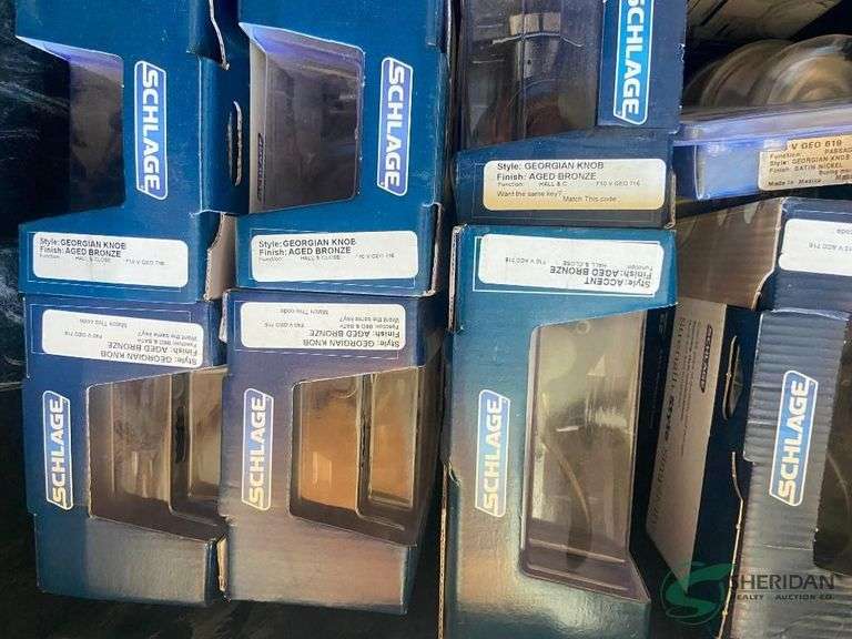 Numerous New hardware items TOTES NOT INCLUDED