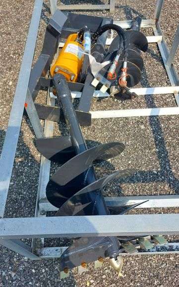 Wolverine Skid Steer Post Hole Digger