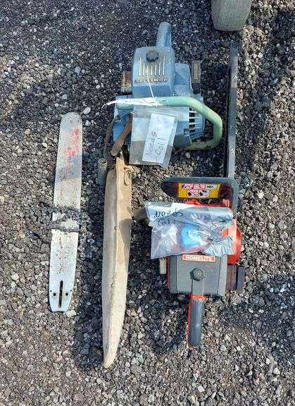 (2) Homelite Chainsaws