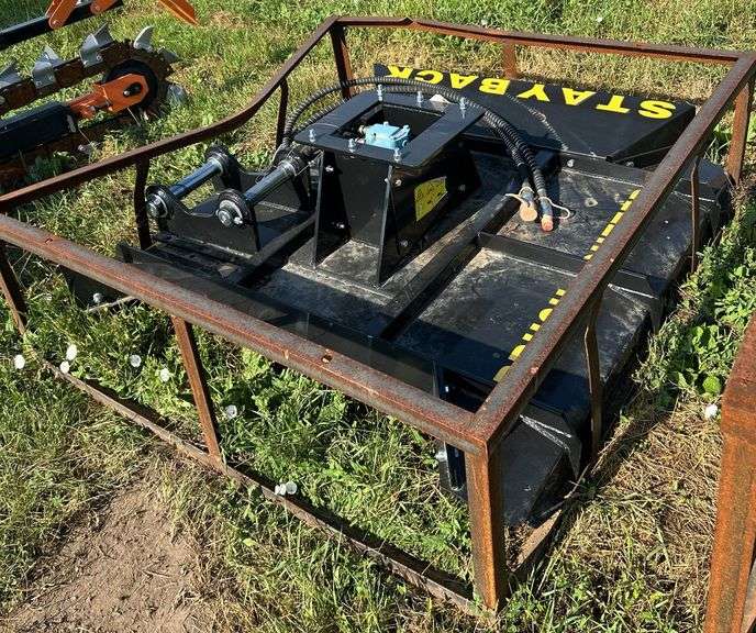 mini excavator brush cutter 54", still in crate, row:10 image