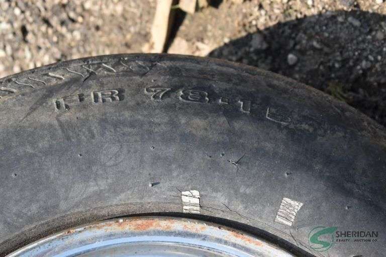 (4) Assorted Tires on Rims