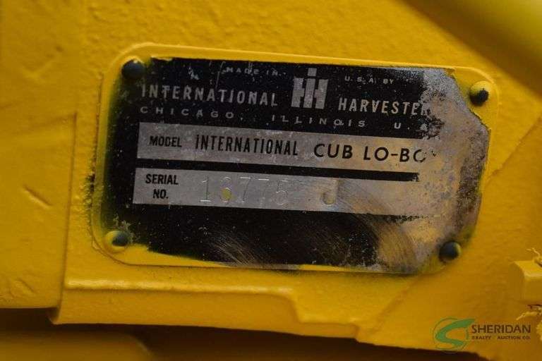 1960 Farmall Cub Lo Boy