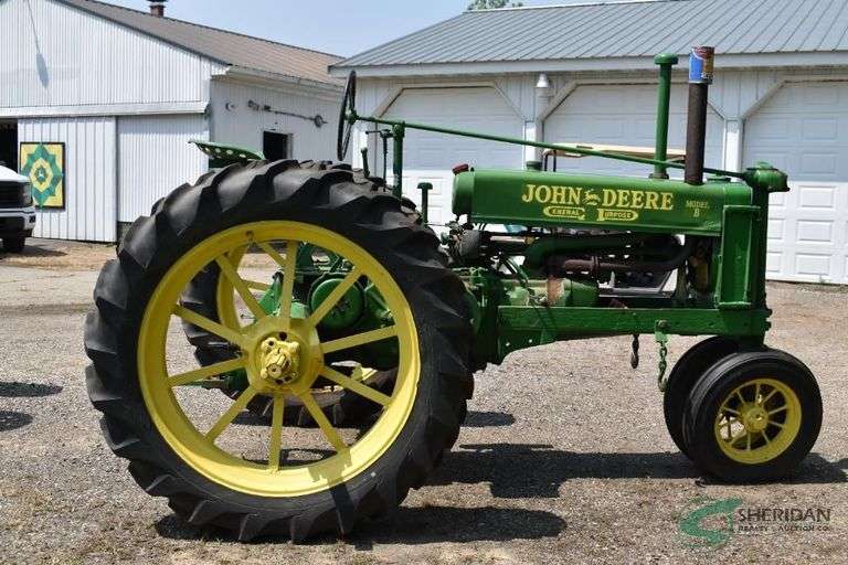 1936 John Deere B- Recent Engine Overhaul, Older Restoration, S/N B21707