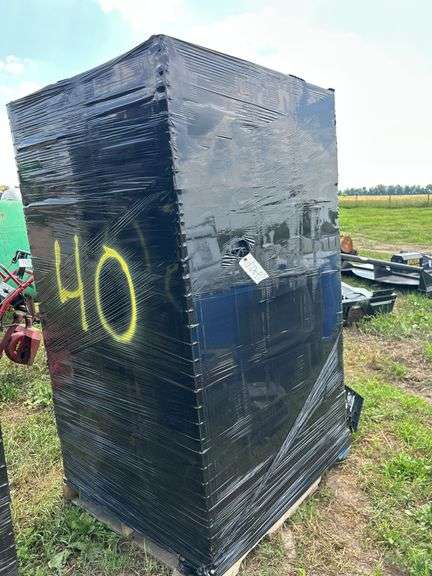 (40) Plastic Crates 23" L x 16" W x 9" row:9 image