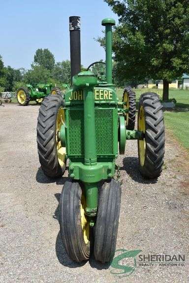 1937 John Deere A- Older Restoration, S/N 455003