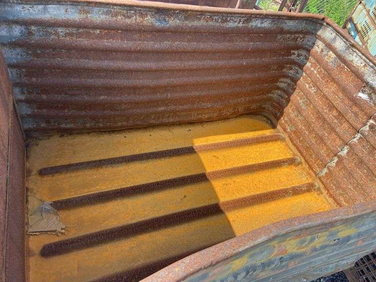 (2) Steel Tubs