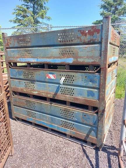 (3) Steel Totes image