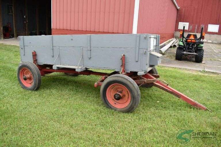 McCormick International Wood Box Grain Wagon