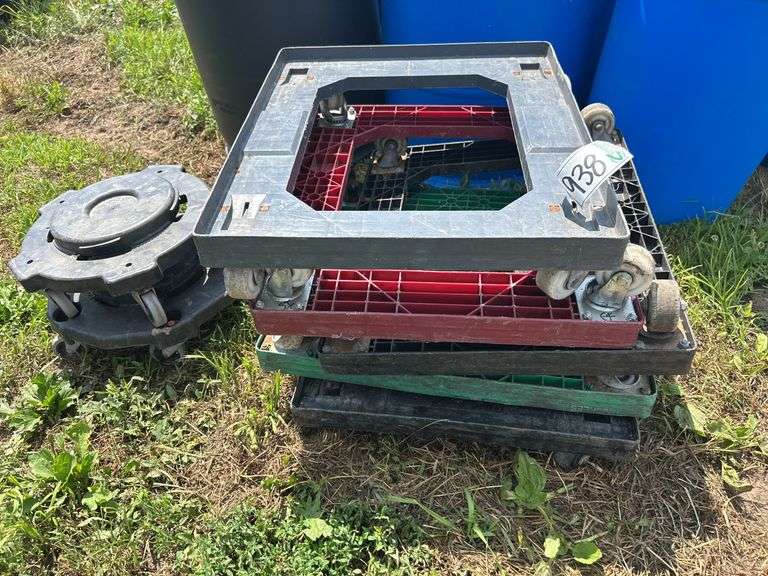 (7) Trays for moving, row:9 image