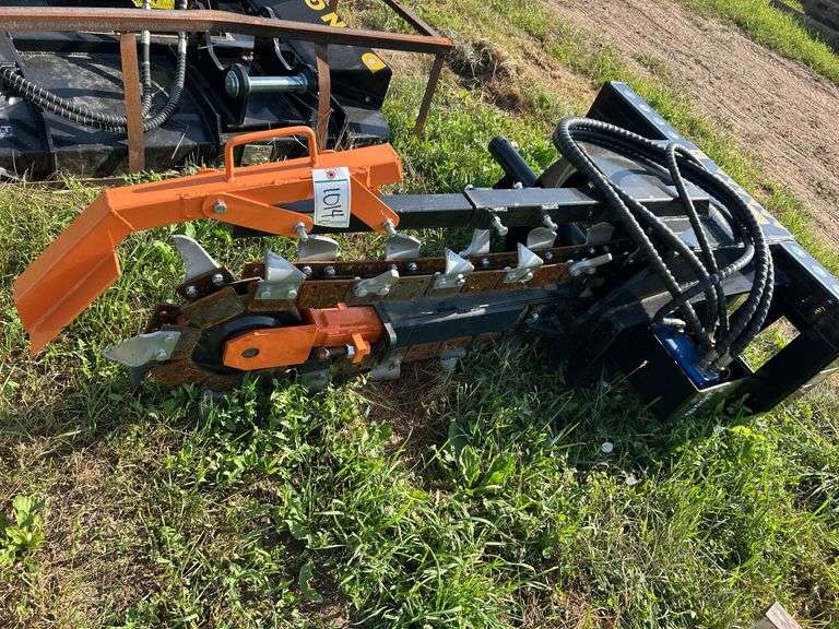 skid steer trencher 48", row:10 image