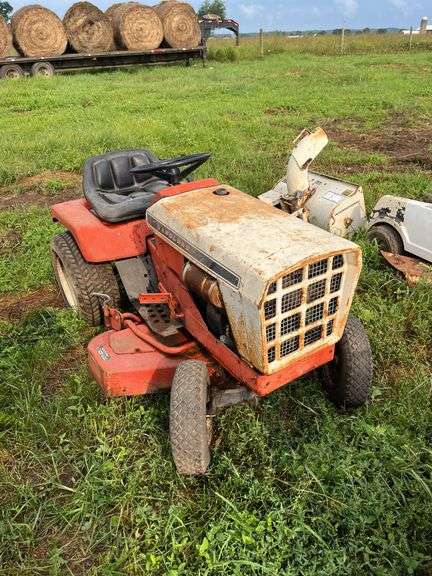 10 horse Simplicity lawn mower, row:10 image
