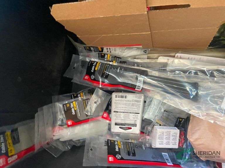 Numerous New hardware items TOTES NOT INCLUDED